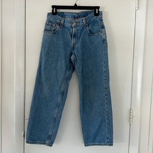 Vintage levi’s mid rise cropped